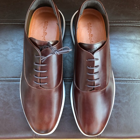 Wolf and Shepherd Shoes Wolf And Shepherd Crossover Longwing Mens Shoes Maple Calfskin New